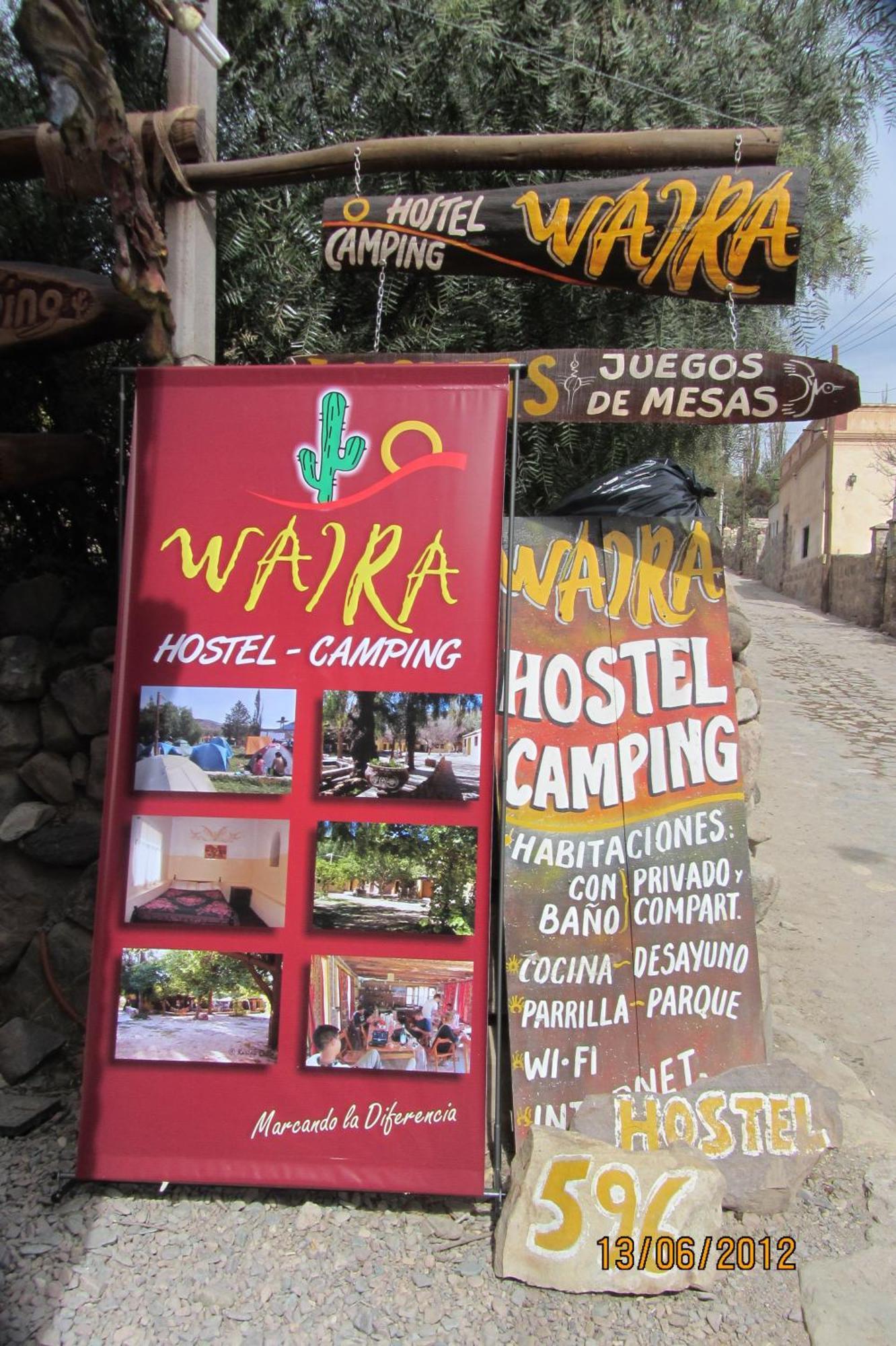 Hostel Waira Tilcara Eksteriør billede